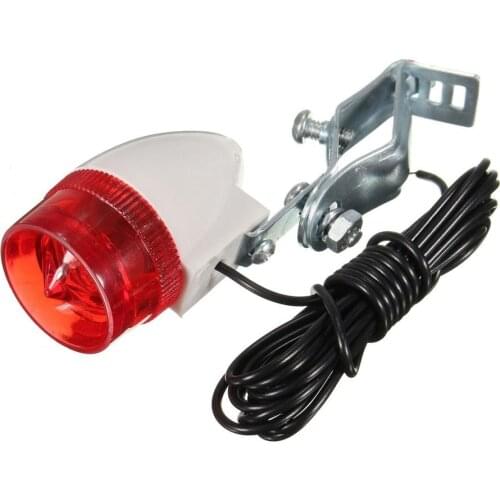 3W 6V Bicycle Cool Bike Motorized Friction Generator Dynamo Head Tail Light Kit