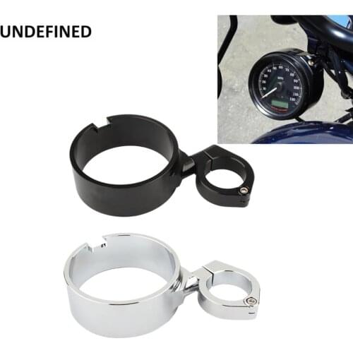 39mm Side Mount Speedometer Ring Relocator Bracket Clamp For Harley Sportster XL883 Forty-Eight 48 72 1993-2015 Dyna FXDF Models