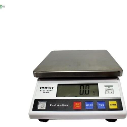 7.5kg x 0.1g Digital Precision Industrial Weighing Scale Balance w Counting, Table Top Scale, Electronic Laboratory Balance