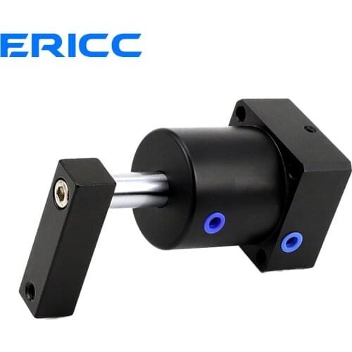SRC cylinder 90 degree rotary clamping Corner pressing cylinder SRC25/32/40/50/63 Pneumatic rotary cylinder R/L 90 degree swing