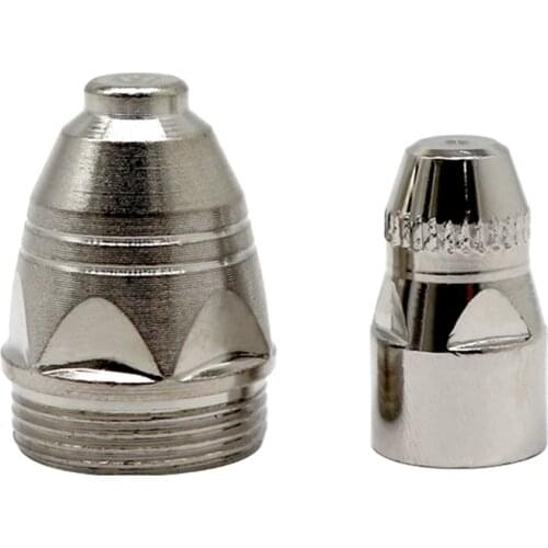 P80A Electrode Nozzle Plasma Cutting Machine Accessories LGK-100 Torch Cutting Nozzle Conductive Nozzle Protective Sleeve