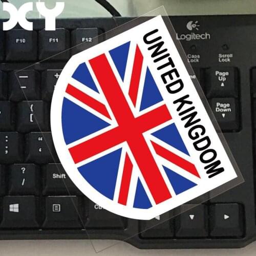 United Kingdom Flag Vinyl Decal Waterproof car stickers and decals wall sticker Motorcycle stickers/10CMX8CM