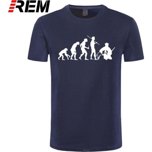 REM Funny Hunt Evolution T-shirt Club Hunter T shirt High Quality Pure Cotton Boutique Tshirt 16 Colors Unisex Tee Free Shipping