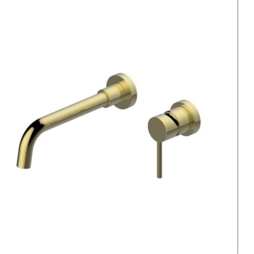 Vidric Matte Brass Finished In- Wall Mounted Basin Faucet Single Handle Mixer Tap Hot & Cold Basin mixer