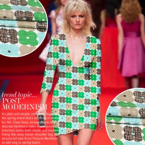 Natural 100% Linen Heavy Woven Clothing Fashion Suit Fabric Cloth by the Meter for Sewing Material