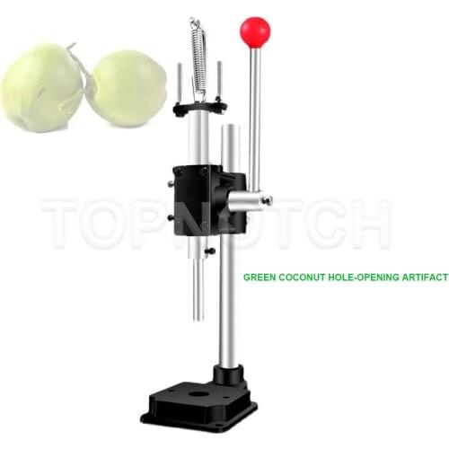 Coconut Opener Manual Opening Coconuts Machine Save Effort Stainless Steel Capping Cover Drilling Machine