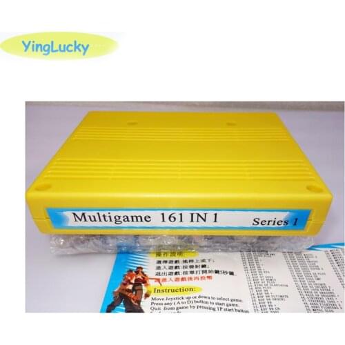 SNK 161 in 1 NEO GEO multi games cartridge only work with no modified original 1 slot NEO-GEO SNK MVS motherboard Arcade Game