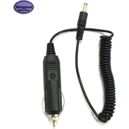 DC 12V 1A 5.5x2.5mm / 5.5x2.1mm Universal Car Cigarette Lighter Charger Power Supply Adapter for Two Way Radio Walkie Talkie