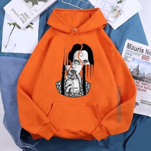 Poisonous Cool Character Photo Women Hoodies Printed Spring Casual Hoody Hip Hop Hooded Harajuku Vintage Female Streetwear
