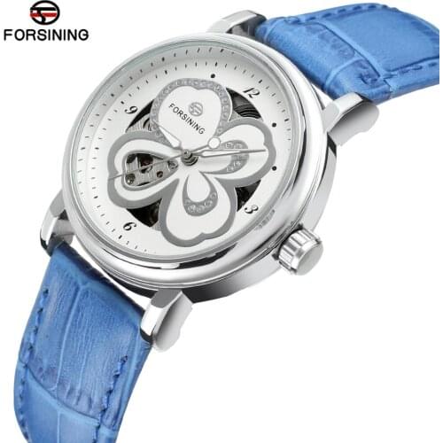 Ladies Watch Fashion Womens Watches Casual Leather Band Mechanical Wrist Watches Relogio Female Clock Relogio Feminino Montre