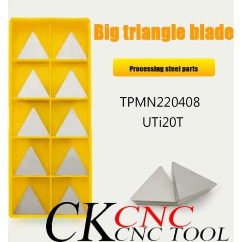 100% original TPMN220408 UTI20T large triangle universal material precision milling rough milling TPMN432 CNC milling inserts