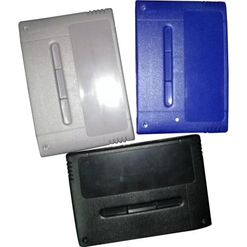 Xunbeifang 100pcs a lot Game Cartridge Replacement Plastic Shell For SNES game Console game card shell with Screws PAL/JP