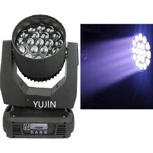 2pcs/lot dj equipment Full color 4 in 1 moving head wash zoom 19*15w Night lights
