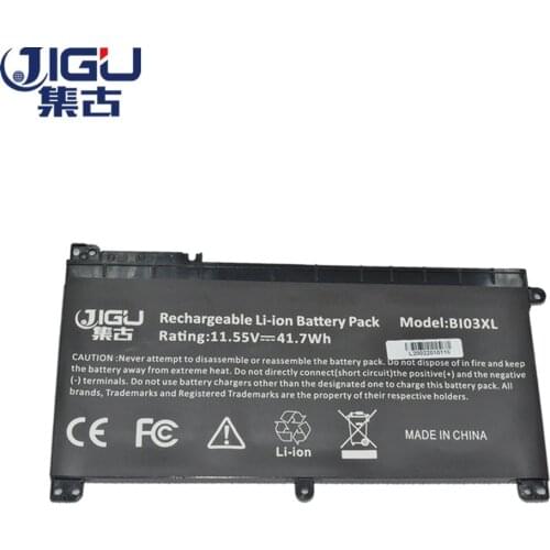 JIGU Laptop Battery HSTNN-UB6W BI03XL For HP Z4Q87PA Z4Q79PA Z4J11PA Z4J09PA Z1D31PA Z1D29PA Z1C97PA For Pavilion 13-U014TU