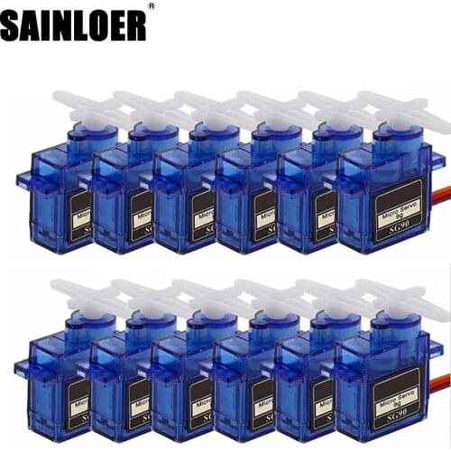 4/5/10/20pcs/Classic servos 9g SG90 For RC Planes Fixed wing Aircraft model telecontrol aircraft Parts Toy motors 450 Helicoper