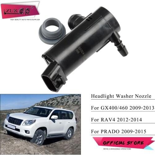 ZUK Auto Front Headlight Washer Motor Pump For Toyota For Land Cruiser Prado Rav4 Prius High Lander For Lexus NX200 GX460 IS250