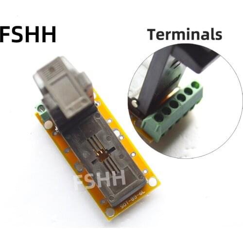 Clamshell SOT-89 test socket with pcb socket SOT89Burn-in test socket