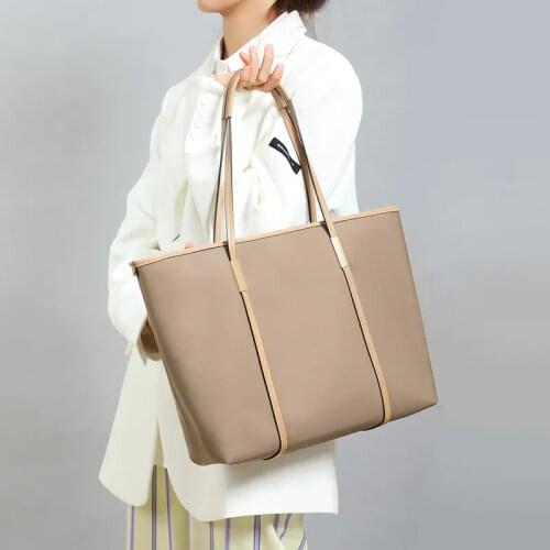 Oxford cloth hand-held shopping bag