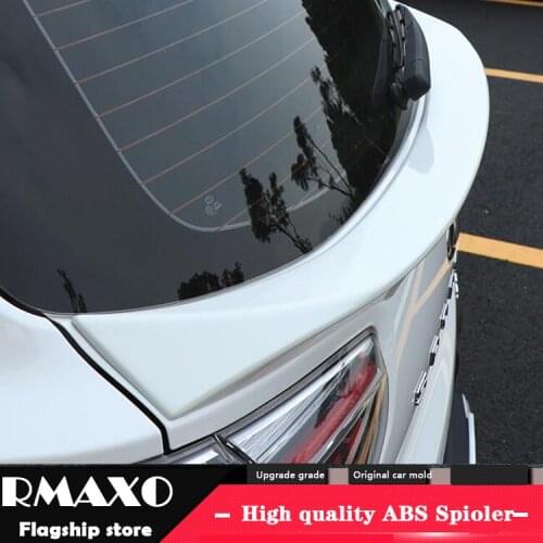 For KIA Sportage Roof Spoiler 2018-2019 KIA Sportage Roof SPOILER ABS Material Car Rear Wing Primer Color Rear Spoiler