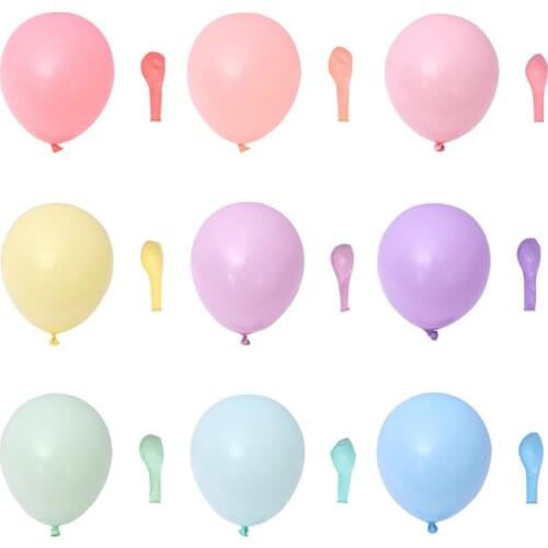 10pcs 10 inch macaron latex balloons childrens birthday party opening festive wedding decoration balloon wholesale