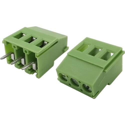 5.08mm 2Pin 3Pin PCB Screw Terminal Block Connector 300V 10A KF129-2P KF129-3P Pitch 5.08MM Terminals KF129-5.08-2P 3P Connector