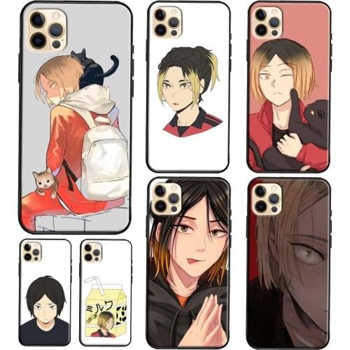 Kenma Kozume Haikyuu TPU Case For iPhone 11 Pro Max 12 mini X XS Max XR 5S SE 2020 6S 7 8 Plus Back Cover