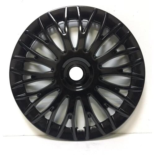 Car Wheel Cover Trims R15 Hub Flexible Caps Piano Bright Black For Volkswagen 15 inch 4pcs/set VW Emblem