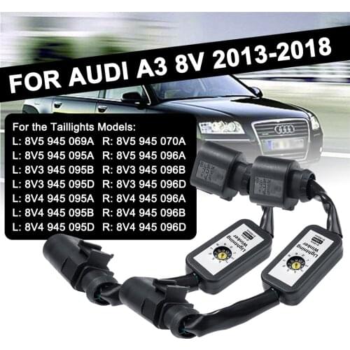 Dynamic Turn Signal Indicator LED Taillight Add-on Module Wire For VW Golf For BMW For Audi A3,A4,A5,A6,A8