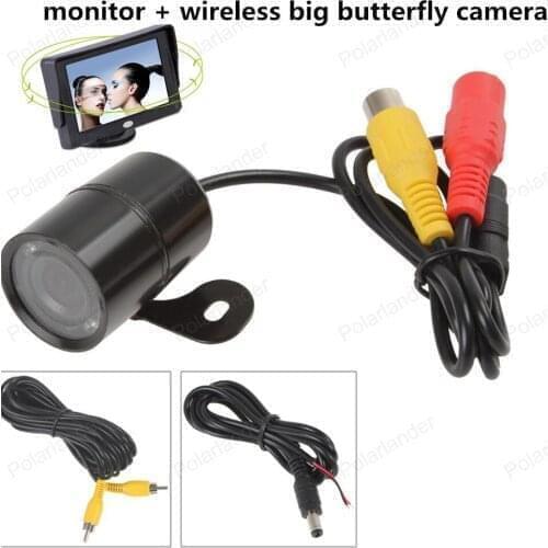 Hot- sale 4.3 Inch Pocket-sized Car Camera with Car display Receiver Kit and Video Transmitter