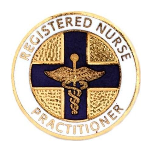 Custom Registered Nurse Practitioner RNP Medical Emblem Graduation Hard Enamel Pin Brooch Can be Customized with Your Logo