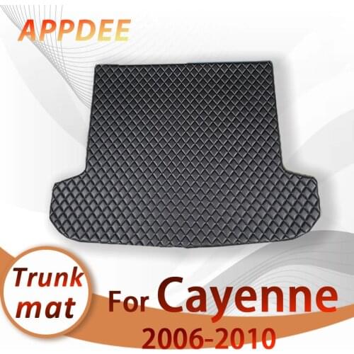 APPDEE Car trunk mat for Porsche for Cayenne 2006 2007 2008 2009 2010 cargo liner carpet interior accessories cover