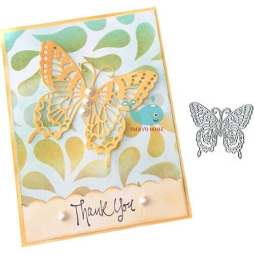Butterfly craft Metal Cutting Dies Scrapbooking Stencil for Album Paper DIY Gift Card Decoration Embossing Dies New 2019
