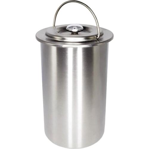 Stainless Steel Meat Steamer Cooking Barrel Making Pot With Thermometer Monitor Ham Press Maker Machine Poultry Cooked Kitchen