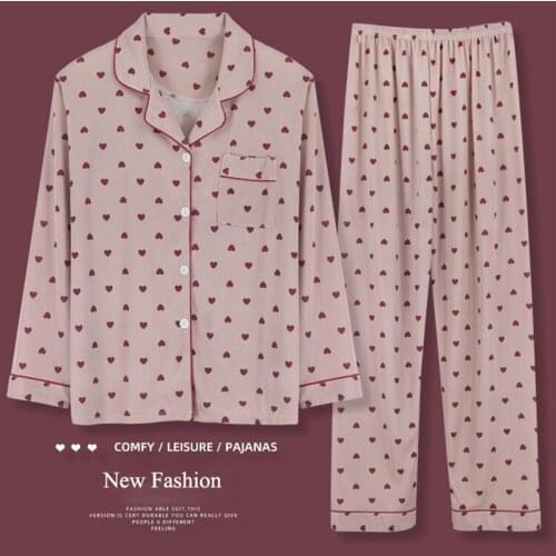 Pyjama Women Clothes Summer Women Pajama Set Long-sleeved Sleepwear Suit Girl Fashion Casual Outerwear Sleepwear Night Suit 2021