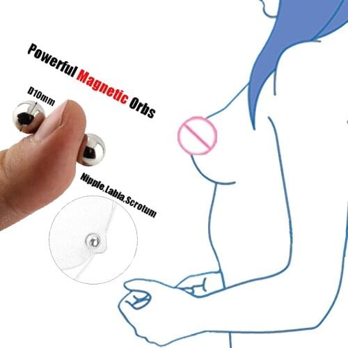 Sexy Adult Stimulation Women Breast Clitoris Magnetic Beads Sex Toys For Couples Men Time Delay Ejaculation Masturbator Sex Toys