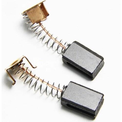 Carbon Brushes For Mini Drill Electric Grinder Electric Motors Rotary Tool 13 X 8 X 5mm Replacement Spare Parts Outdoor Tools