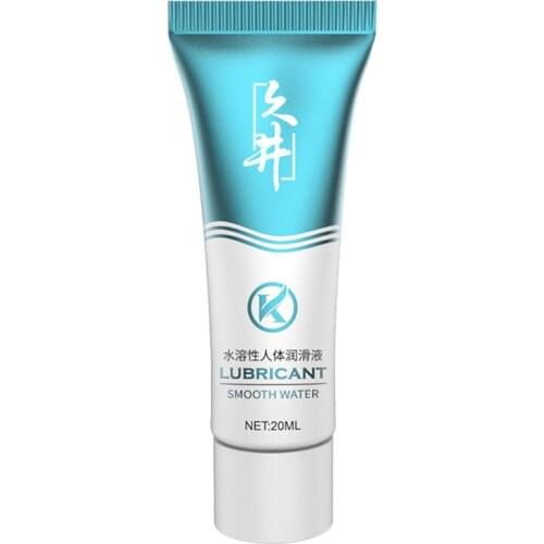 Sex Lubricant 20mL Transparent Lubricant Water-based Sex Oil Vaginal Anal Gel Adults Sex Product Dildo/Vibrators Lubricants