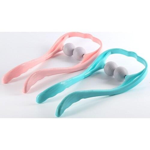 U-shaped Massager Muscle Head Fitness Equipment Yoga Neck Clamp Neck Massager Stress Relief