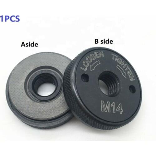 M14 Angle Grinder Clamping Nut Flex 14mm Spindle Thread 115-230 Angle Grinder Quick Clamping Nut For Mkt Würth Bosch Milwaukee