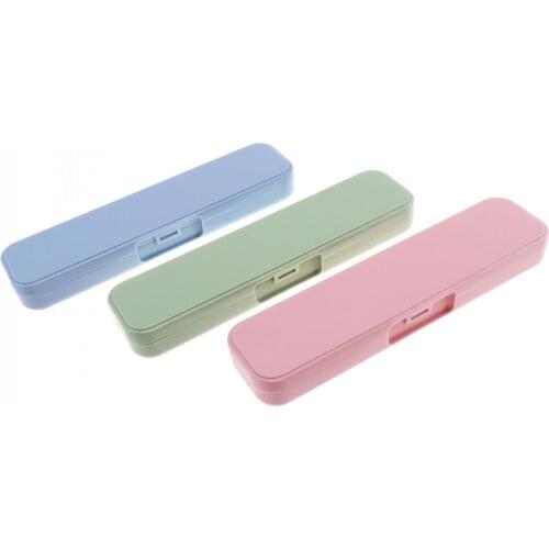 Universal Portable PP Travel Tableware Storage Box Case Food Grade Dinnerware Kitchen Fork Spoon Box For Kid School Cutlery