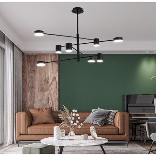 Hotel Lobby Postmodern Style Iron Modern Chandelier,Scandinavian Home Decor Acrylic Chandelier Manufacture Pendant Light