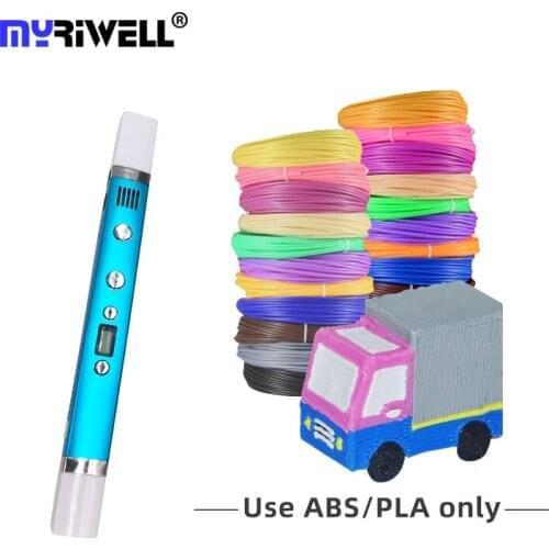 Myriwell High end 3D Printing Pen USB Charging For Kids Design Creative Toy Gift 1.75mm ABS/PLA/PCL filaments DIY 3D Pen