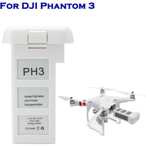 Drone Battery for DJI phantom 3 Professional/3/Standard/Advanced 15.2V 4500mAh LiPo 4S Intelligent Batteryies