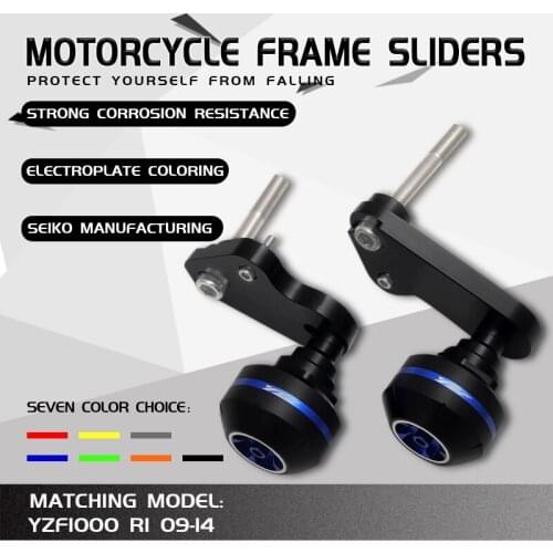 Motorcycle Accessories Moto Parts Frame Sliders Crash Pads for R1 YZFR1 YZF-R1 2009-2014 Fairing Cover Protector
