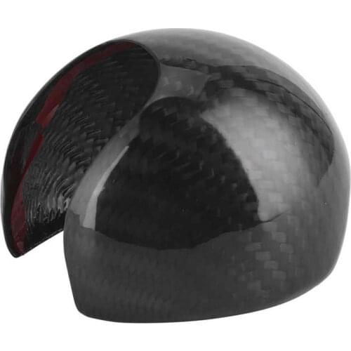 Car accessories car styling Gear Knob Cover Trim Shifter Head Carbon Fiber Decor Fit for A3 8V 2014‑2020 pomo palanca