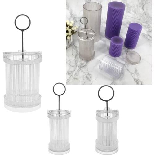 DIY Resin Molds Jewelry Making Mould Tool Decor 3D Round Plastic Candles Mold for Polymer Clay,Crafting,Epoxy Resin,Dried Flower