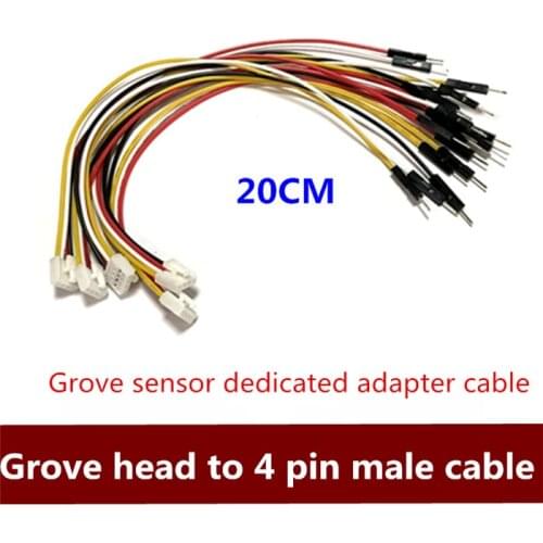 24AWG 20CM 4 pin JST cable Grove head cable 4 pin male cable Grove sensor dedicated adapter cable 5 installed winder