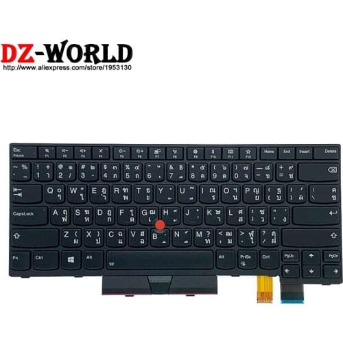 New Original TH Thai Backlit Keyboard for Lenovo Thinkpad T470 A475 T480 A485 Laptop Teclado 01HX452 01HX532 01HX492