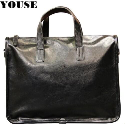 2021 New Fashion Messenger Bag Men Leather Travel Outdoor Briefcases Women Casual Briefcase Husband Husband Purse Clutch Shoulde