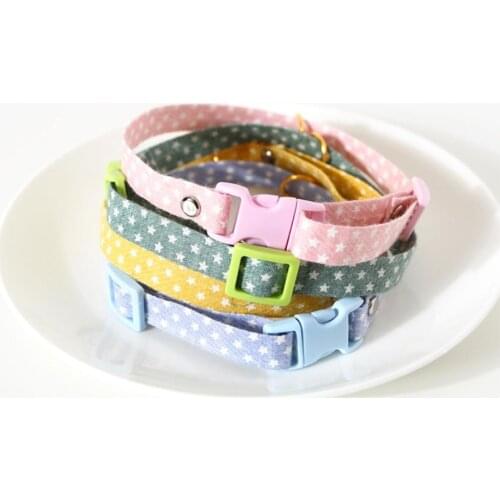 New Cute Candy Color Pet Cat Avocado Pendant Collar Cat Dog Fruit Pendant Dot Cotton Collar Four Seasons General Pets Supplies